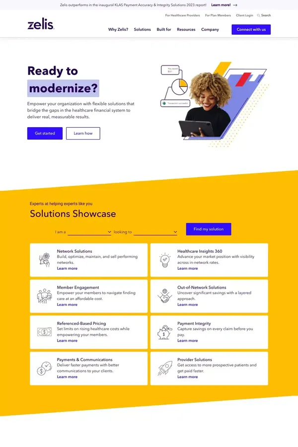 Modern Healthcare Financial Experiences are Built with Zelis