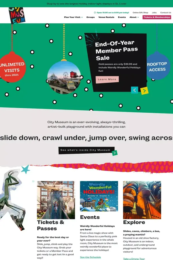 City Museum | Weirdly Wonderful | St. Louis, MO