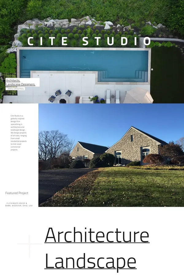 Cite Studio | Architecture & Landscape Design
