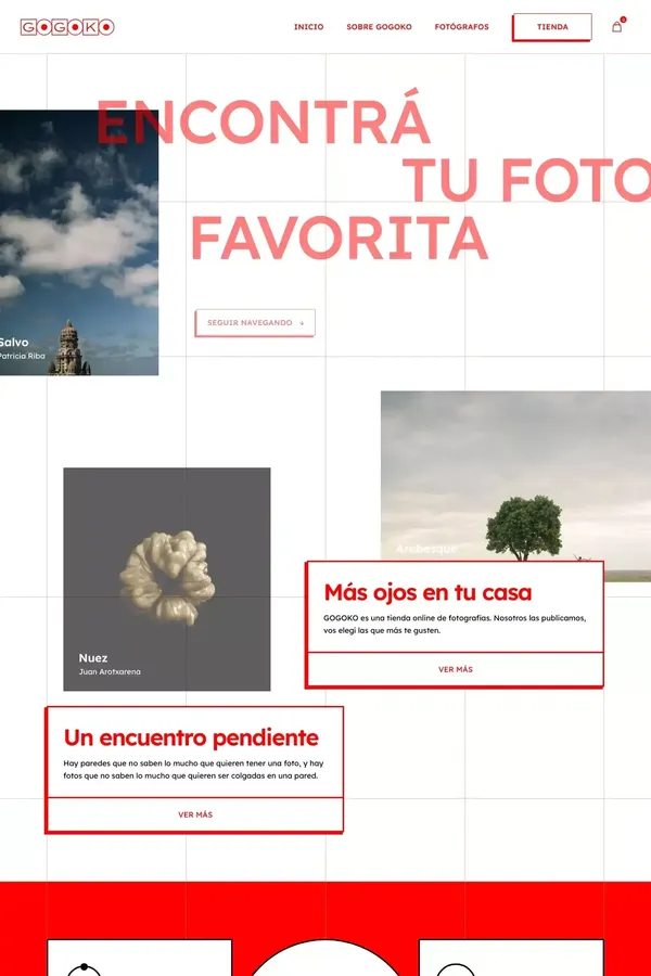 Gogoko - Ecommerce design inspiration
