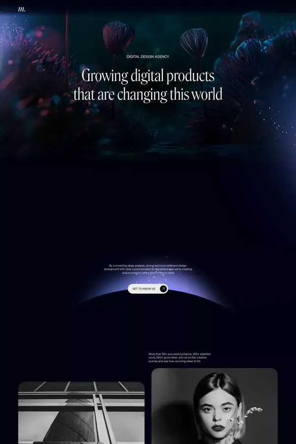 Ministry Design Agency - Portfolio design inspiration