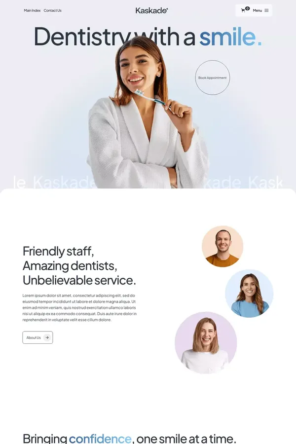 Home 02 - Kaskade - Webflow HTML Website Template - website design inspiration
