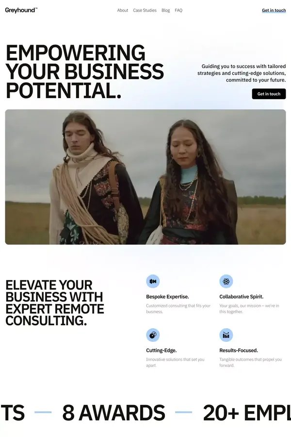 Greyhound - Webflow Ecommerce website template - Template design inspiration