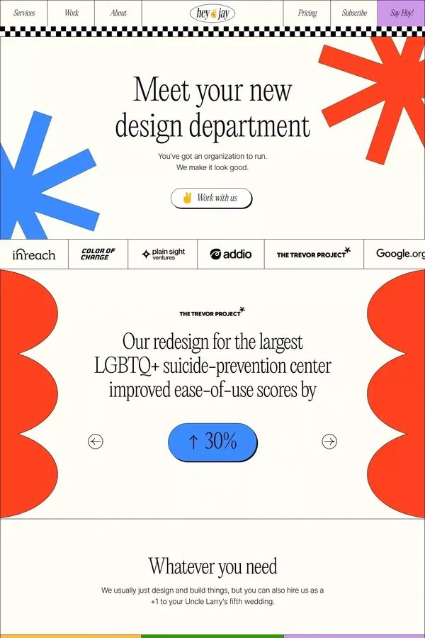 heyjay.studio - Landing design inspiration