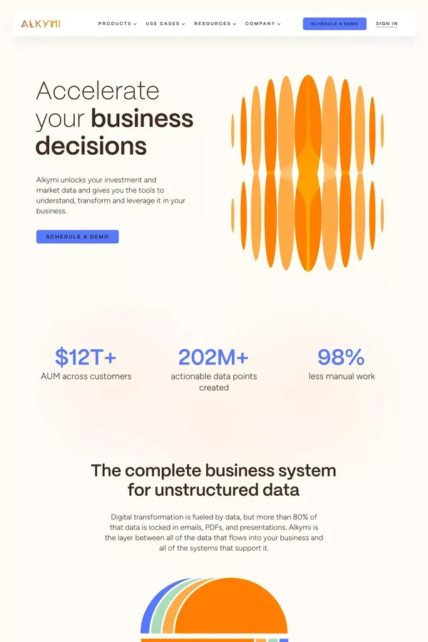 Alkymi - Business system for unstructured data