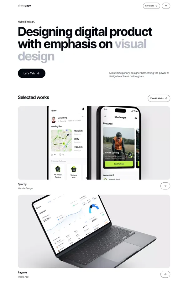 Showcasy - Webflow HTML Website Template