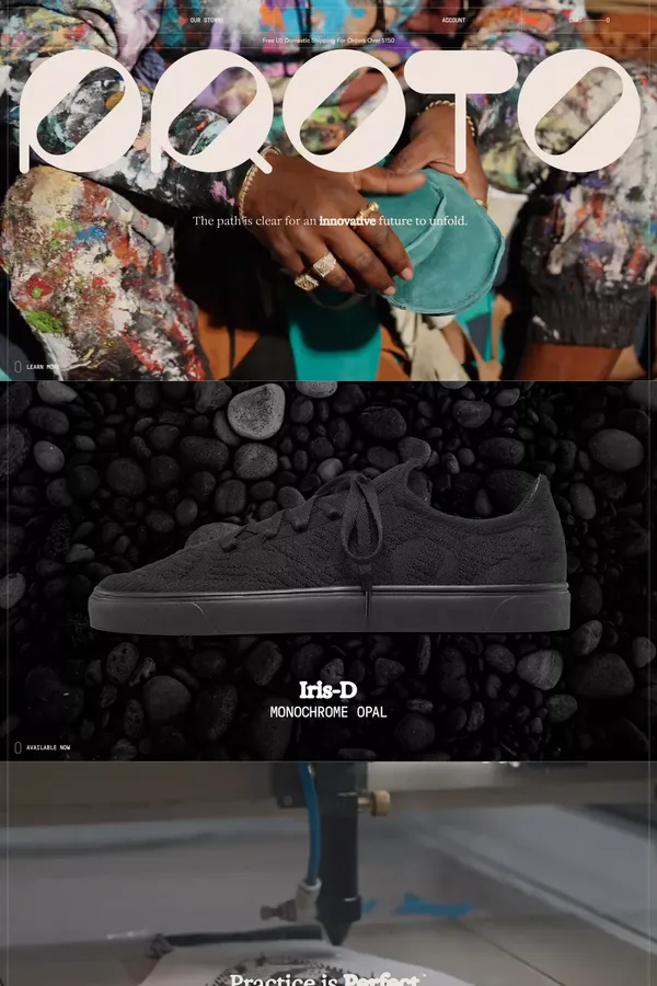Proto Collective - Ecommerce design inspiration