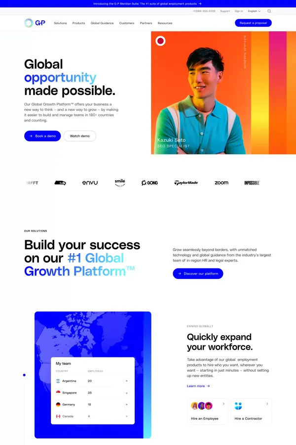 A better and faster way to build your global team | G-P