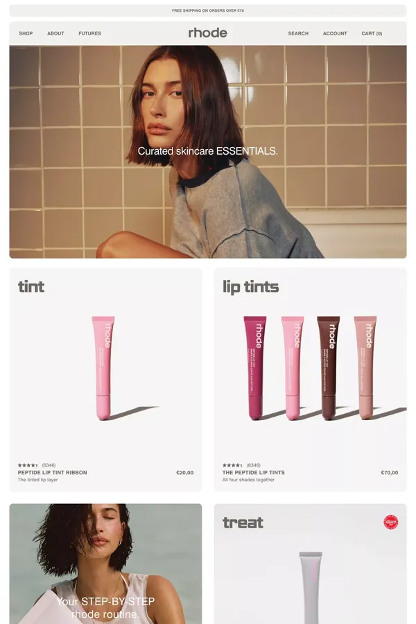 Shop – rhode - Product listing design inspiration
