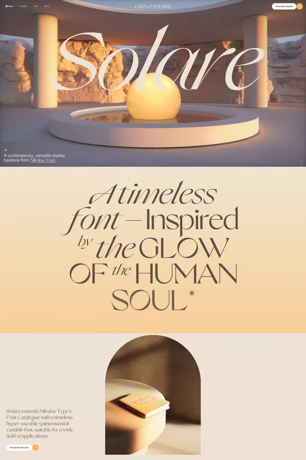 Solare — Nikolas Type - Other design inspiration