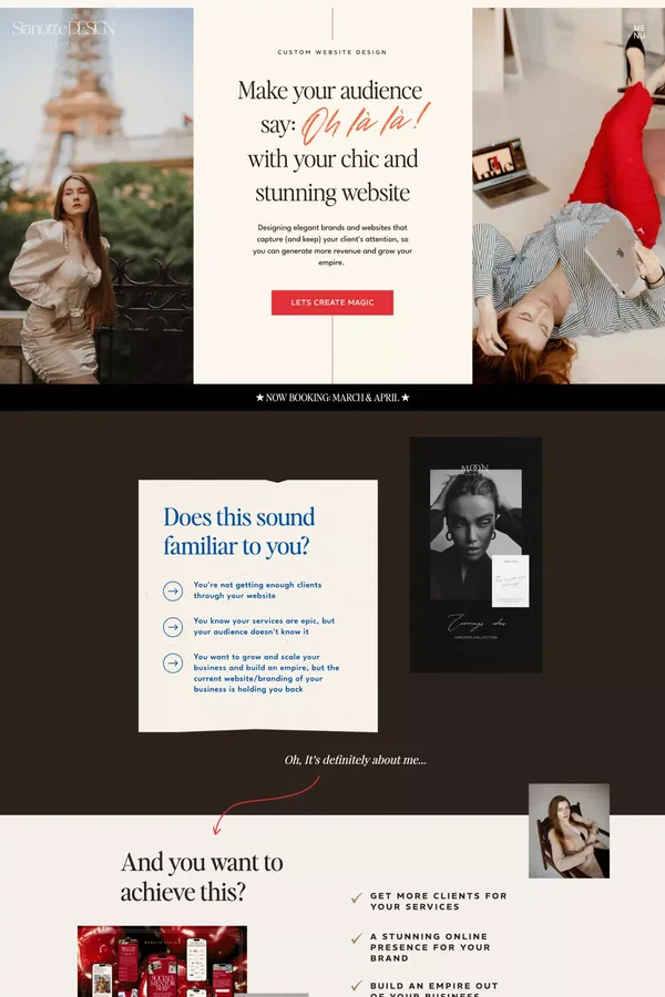 SIANOTTE DESIGN studio | Parisian web designer