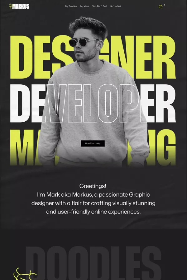 Wyoming - Webflow Portfolio website template - Portfolio design inspiration