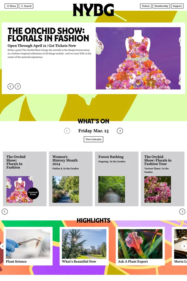New York Botanical Garden - Other design inspiration