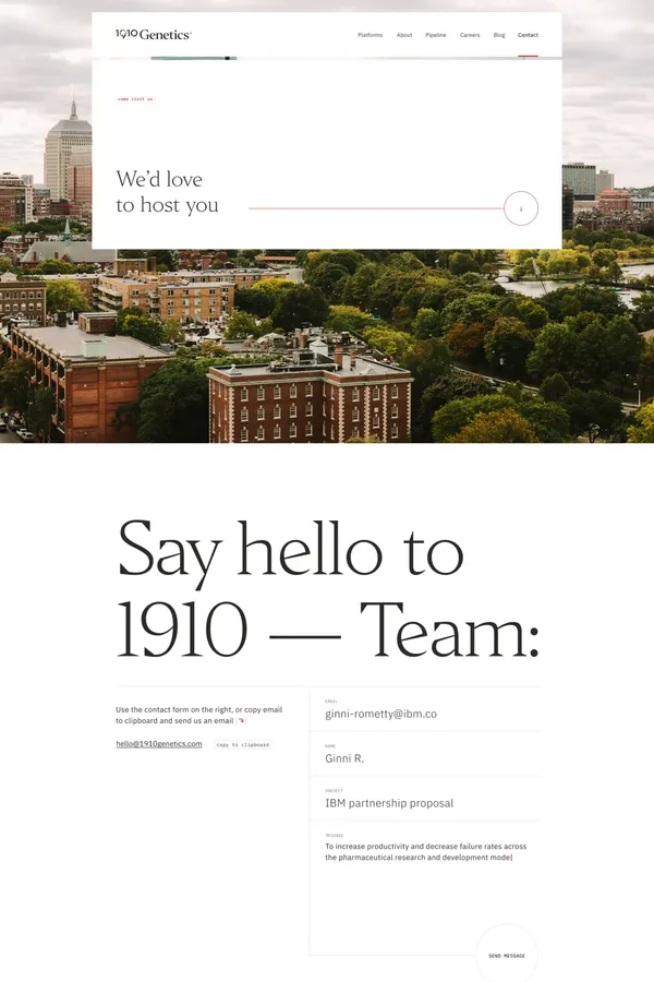 1910 Genetics — Drug Design Powered by AI, Driven by Biology - Other design inspiration