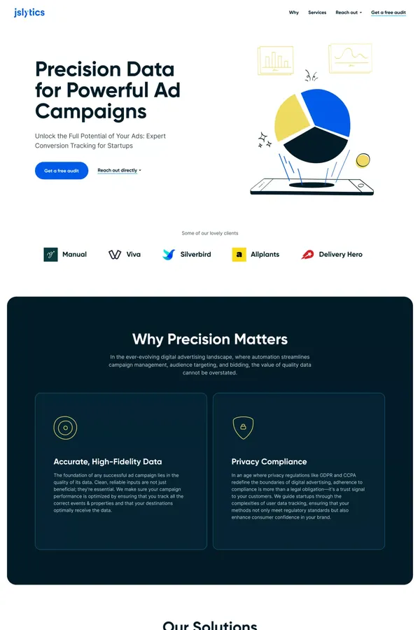 jslytics: Expert Conversion Tracking & Compliance Solutions for Startups