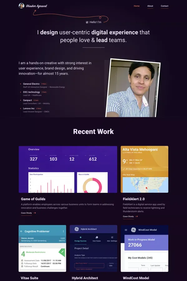 UX Portfolio of Bhasker Agrawal