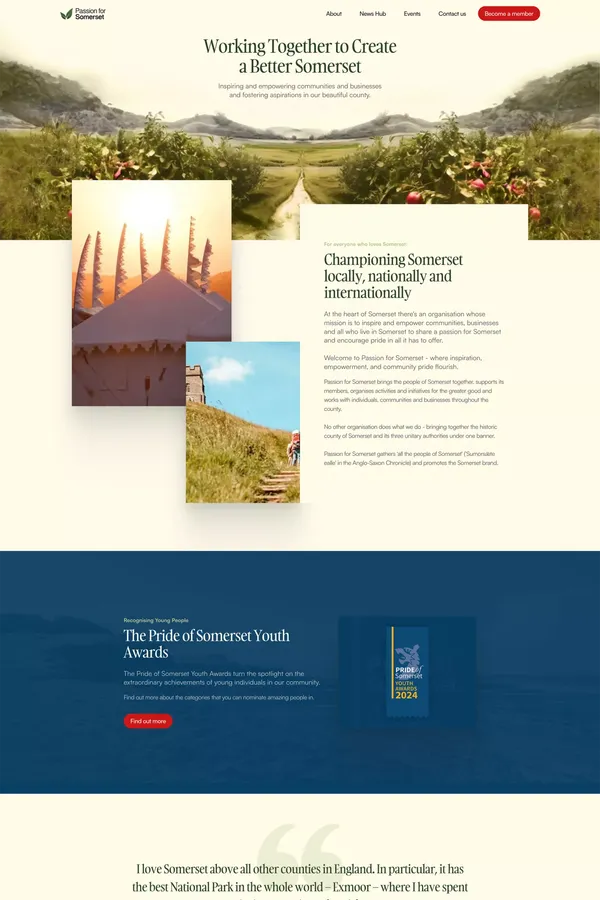 Working together for a better Somerset | Passion for Somerset - Other design inspiration