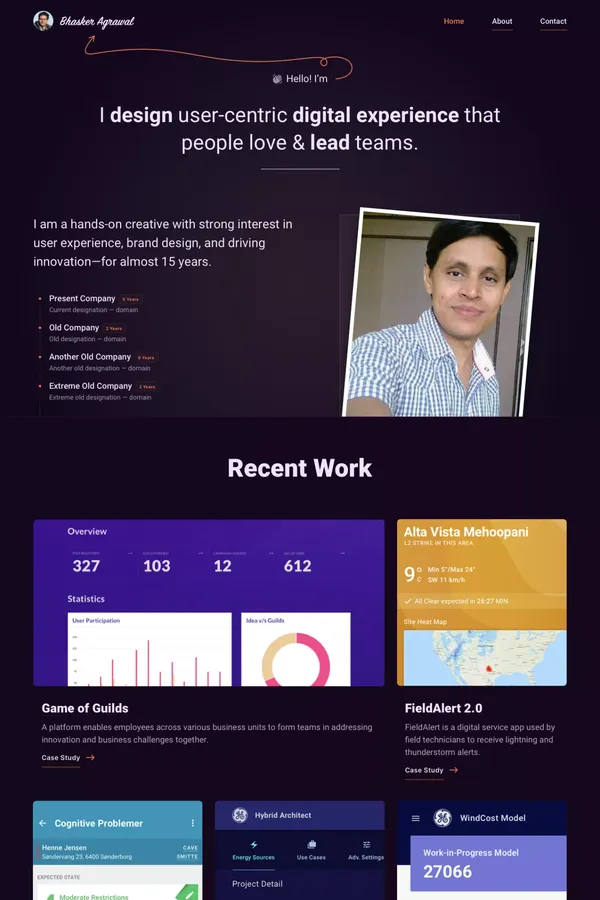 UX Portfolio of Bhasker Agrawal