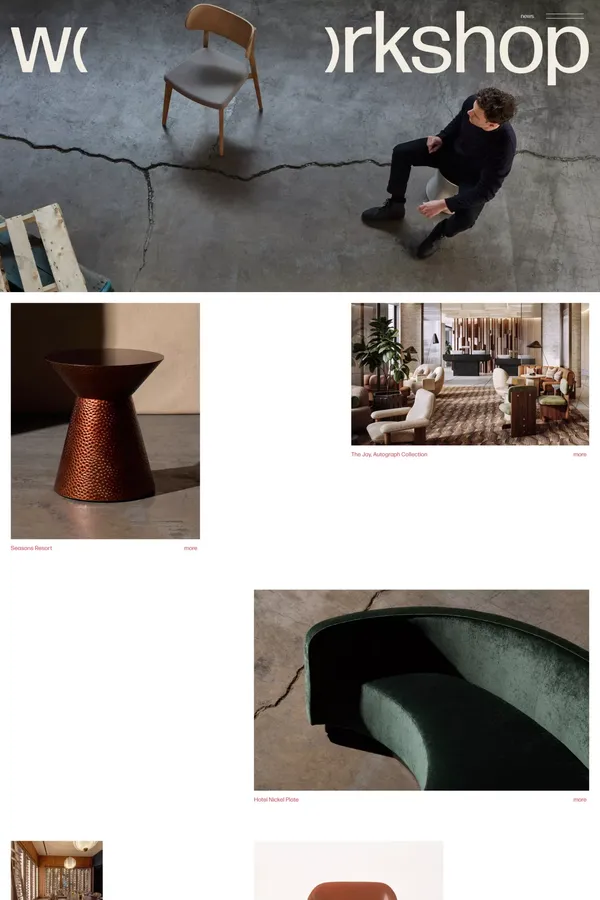 workshop - Portfolio design inspiration