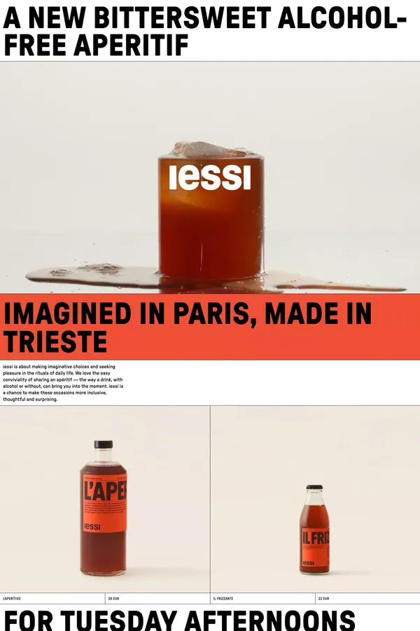 iessi - Ecommerce design inspiration