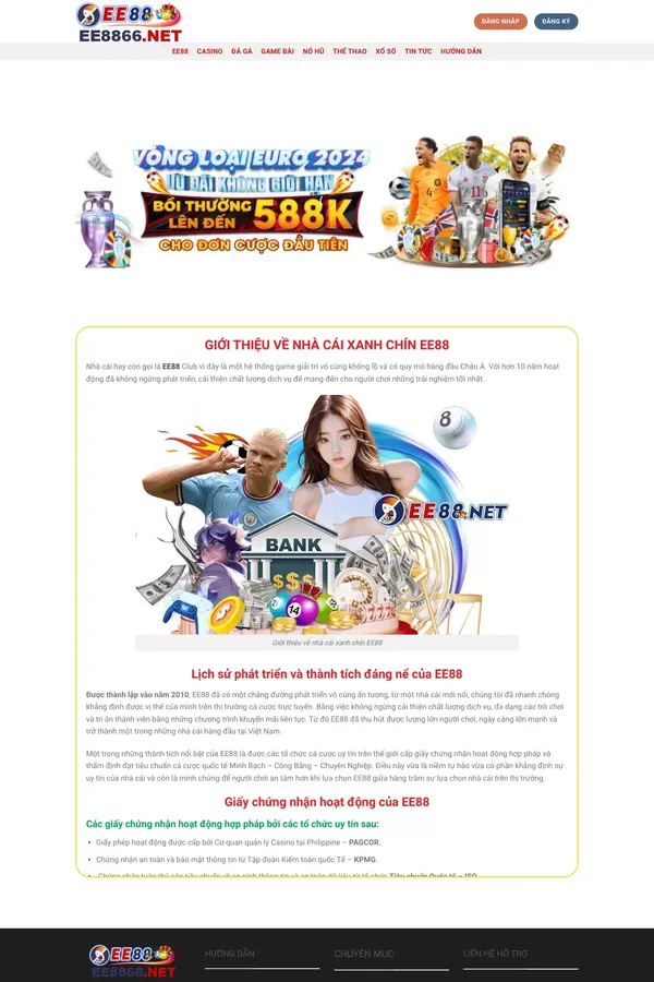 EE88 - Nhà Cái Xanh Chín tại Việt Nam. Uy tín , minh bạch - Blog design inspiration