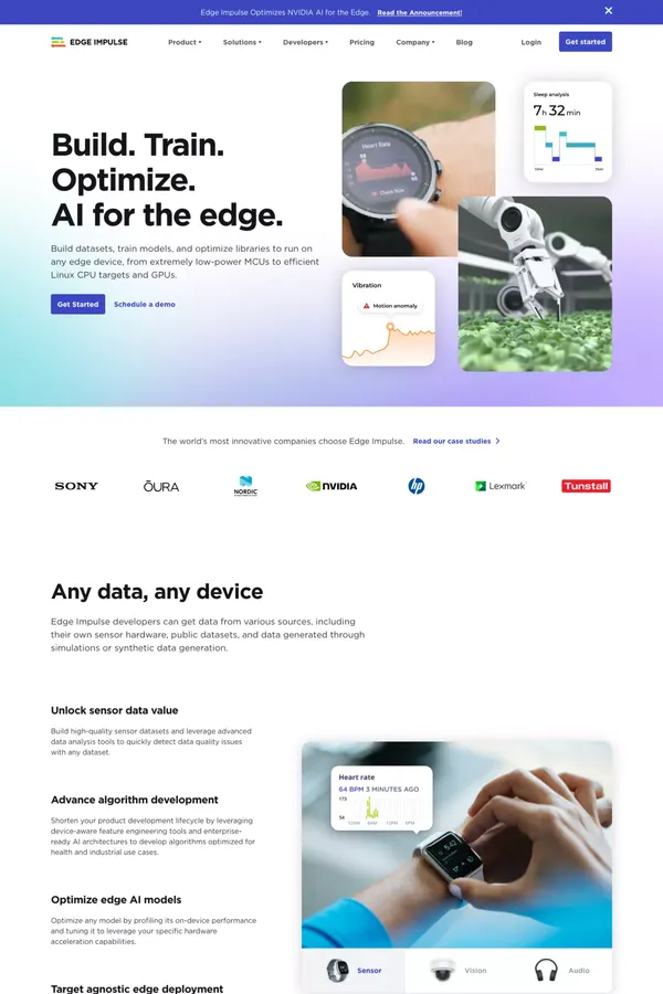 Edge Impulse - The Leading edge AI platform - Other design inspiration