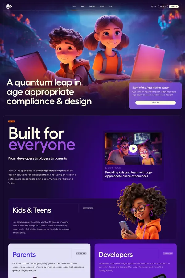 k-ID | A quantum leap in age appropriate compliance & design