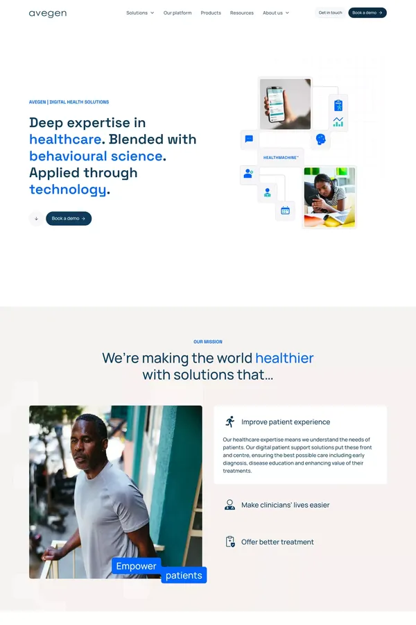 Avegen - Digital Health Solutions | Remote Monitoring Healthcare Companies