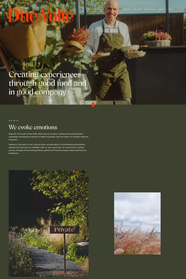 Due Volte - Enjoy Once, Feel Twice - Other design inspiration