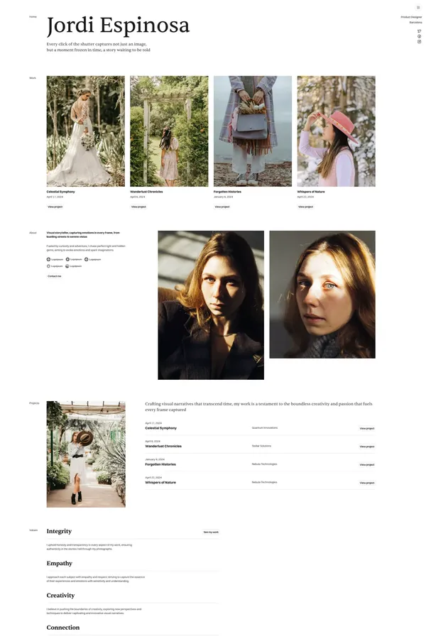 Senzill - Webflow HTML website template