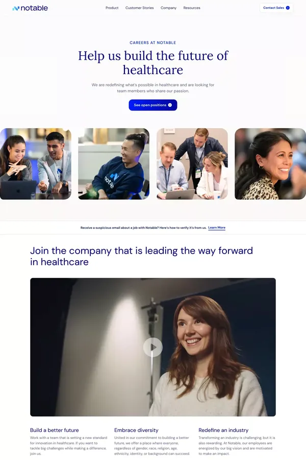 Notable | Careers - Career design inspiration