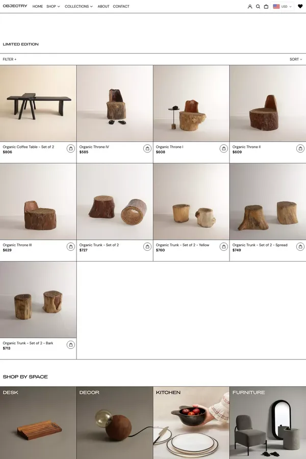 Limited Edition– Objectry - Product listing design inspiration