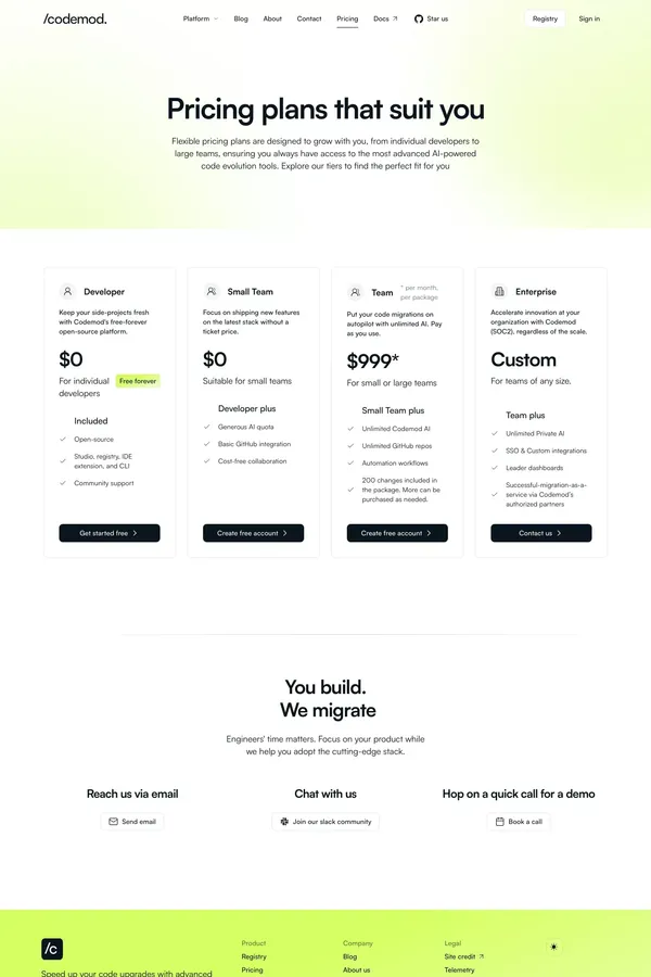 Pricing plans that suit you - Pricing design inspiration