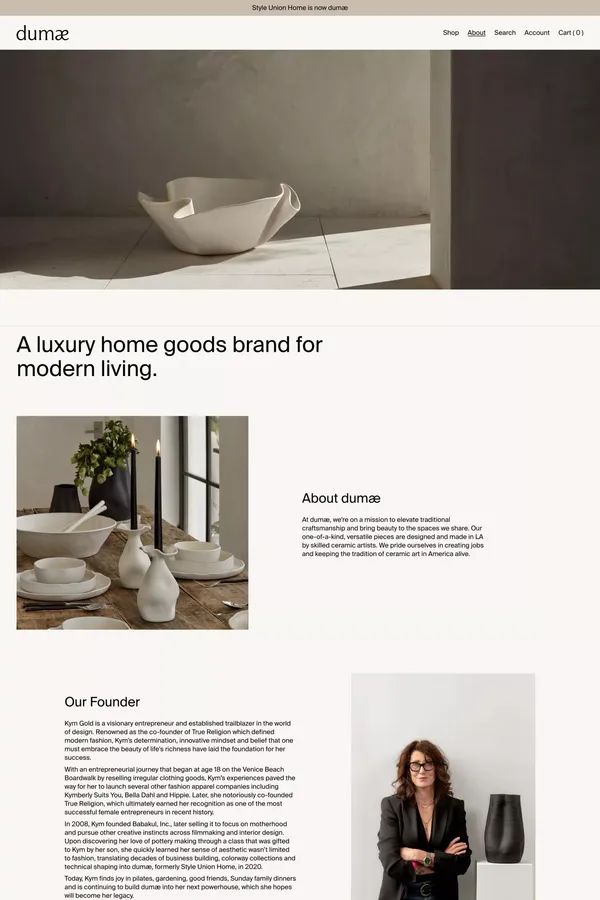 About                  – dumæ - About Us  design inspiration