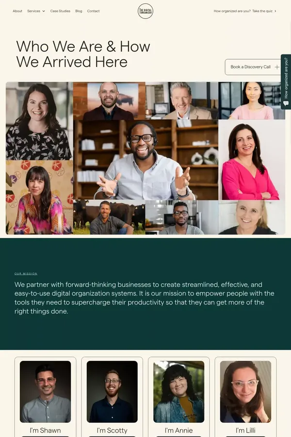 About | The Digital Organizer - About Us  design inspiration