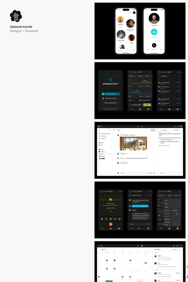 Portfolio of Abhishek Kambli