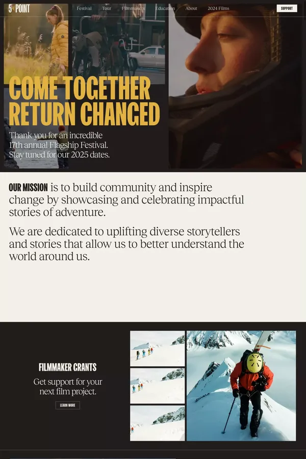 5Point Film Festival - Other design inspiration