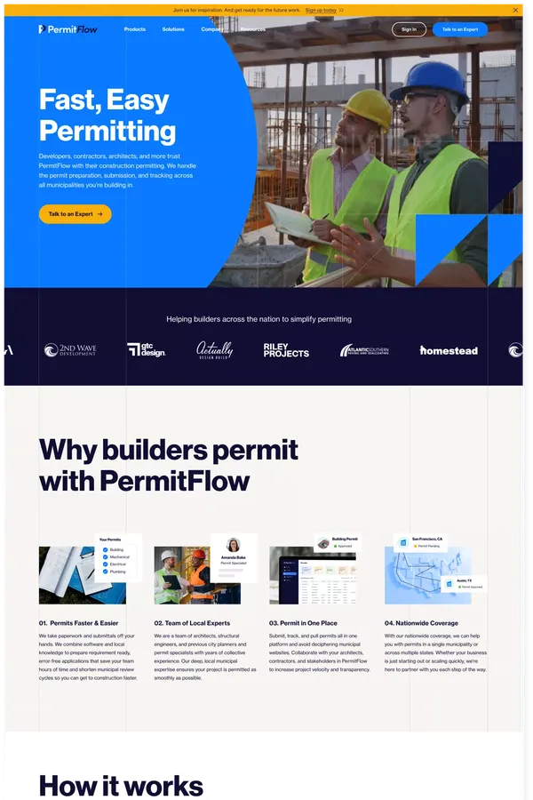 PermitFlow Construction Permitting Software | PermitFlow - Other design inspiration