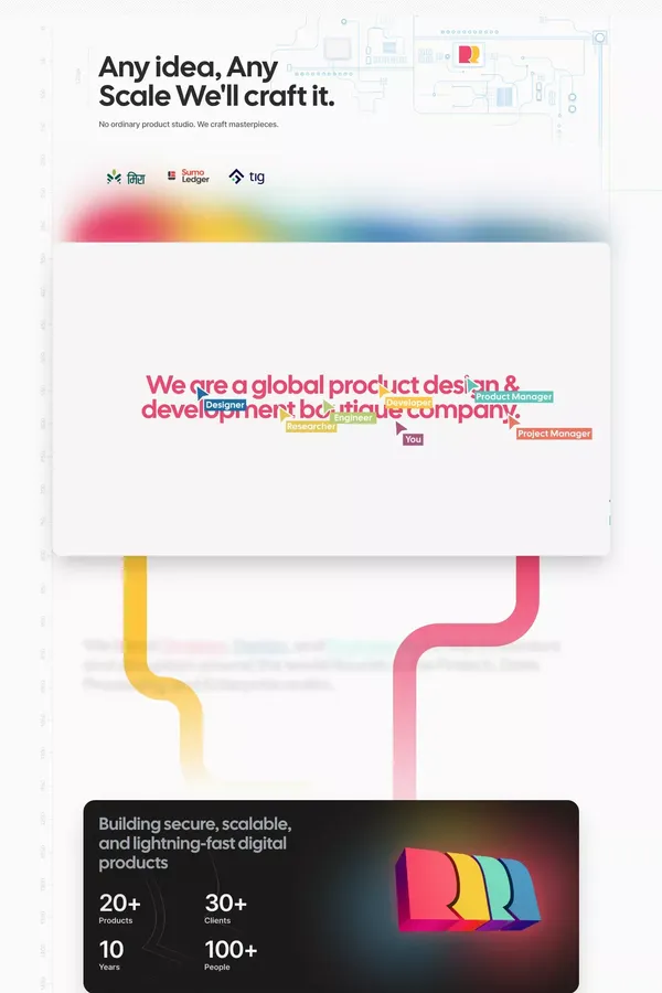 RaraLabs - website design inspiration
