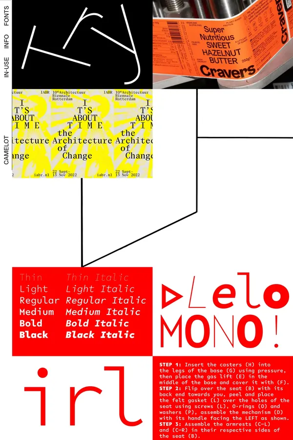 Camelot Typefaces - Other design inspiration