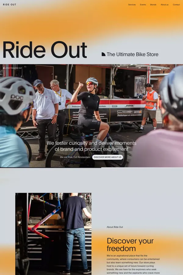 Ride Out Amsterdam - The Ultimate Bike Store - Other design inspiration