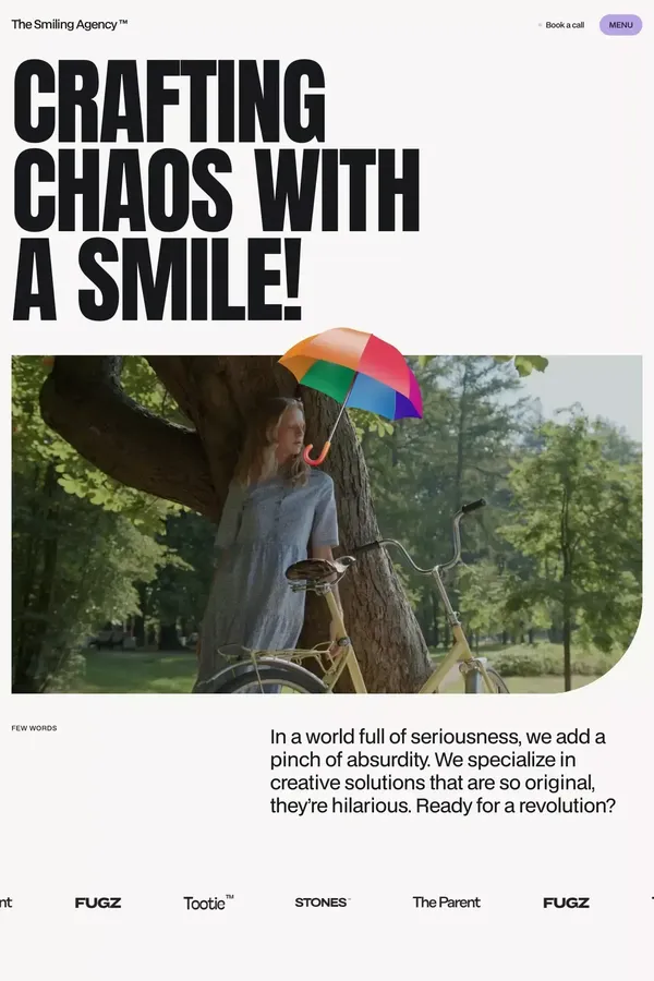 The Smiling Studio - Webflow Ecommerce website template - Template design inspiration