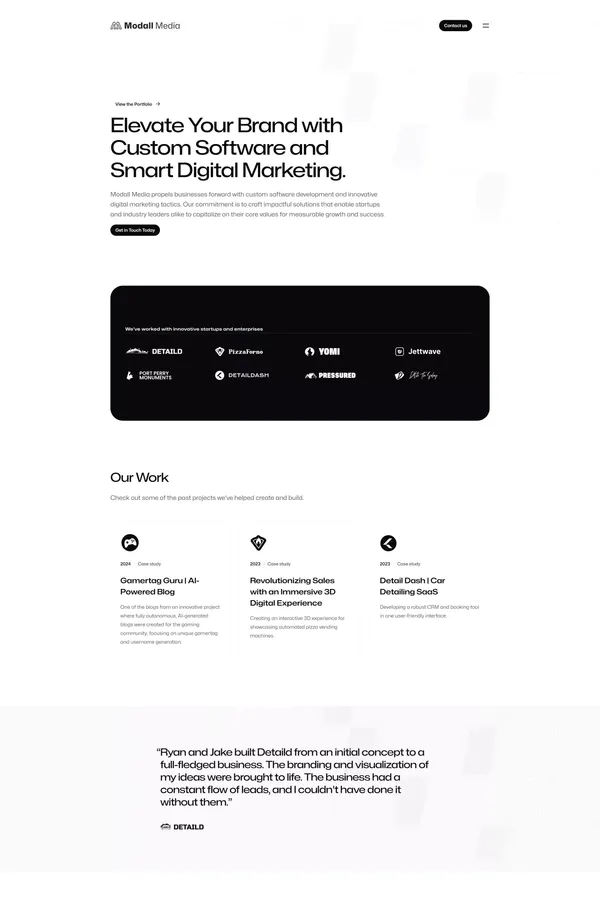 Modall Media - Award winning development studio based in Canada