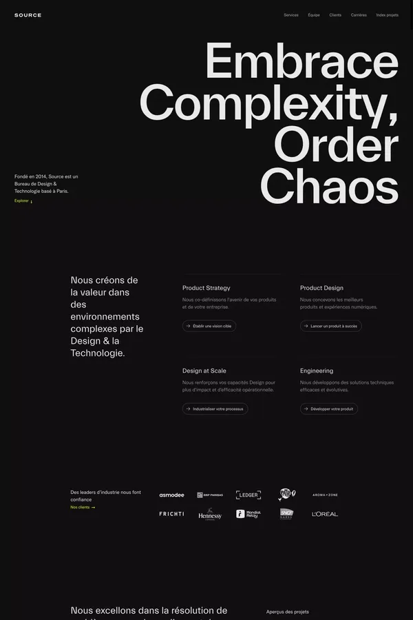 Source - Bureau de Design et technologie - Portfolio design inspiration