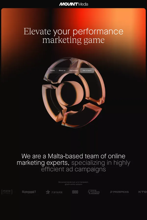 Main – Mount Media - Landing design inspiration