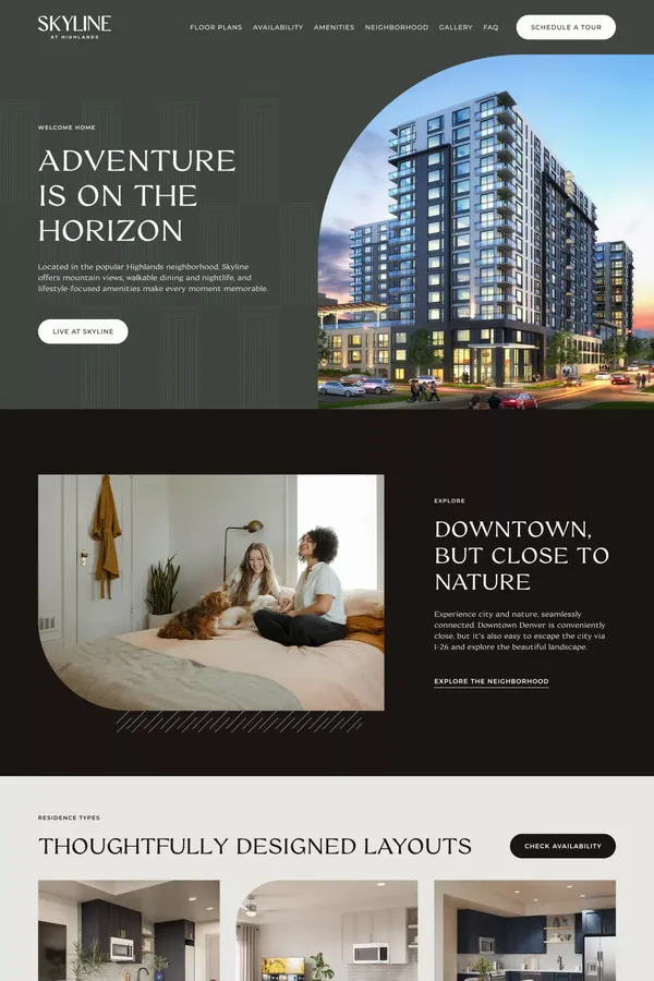 Skyline | Brand new luxury apartment living in Denver's Highlands…