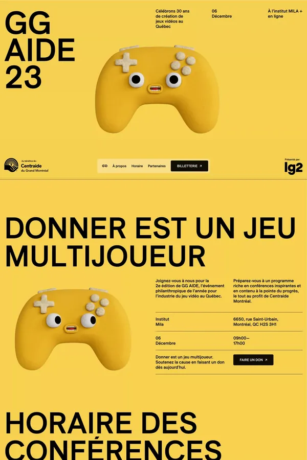 GGaide | 6 décembre 2023 à Montréal - Other design inspiration