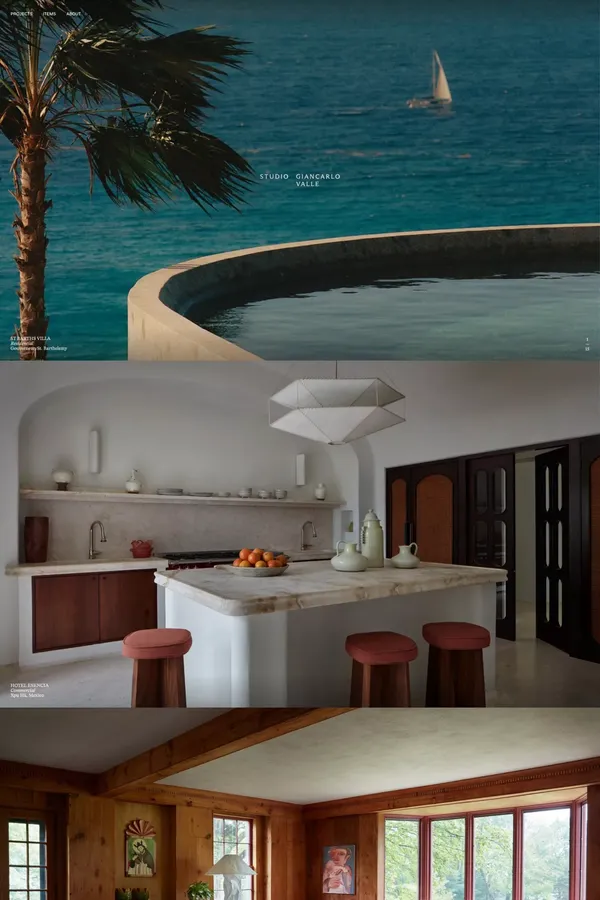Studio Giancarlo Valle - Portfolio design inspiration