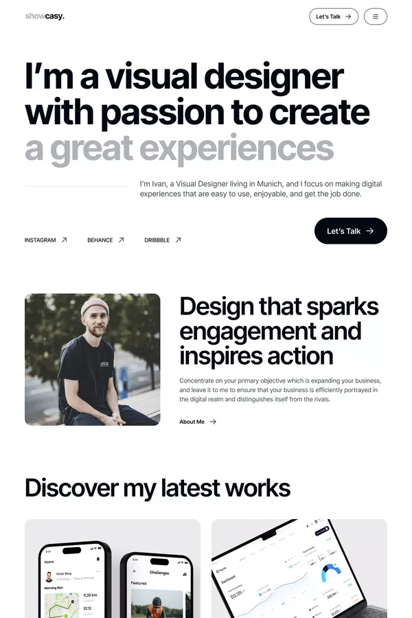Showcasy - Webflow HTML Website Template
