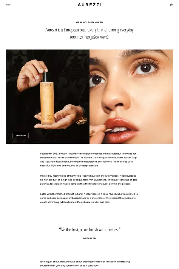 About Aurezzi – AUREZZI - About Us  design inspiration